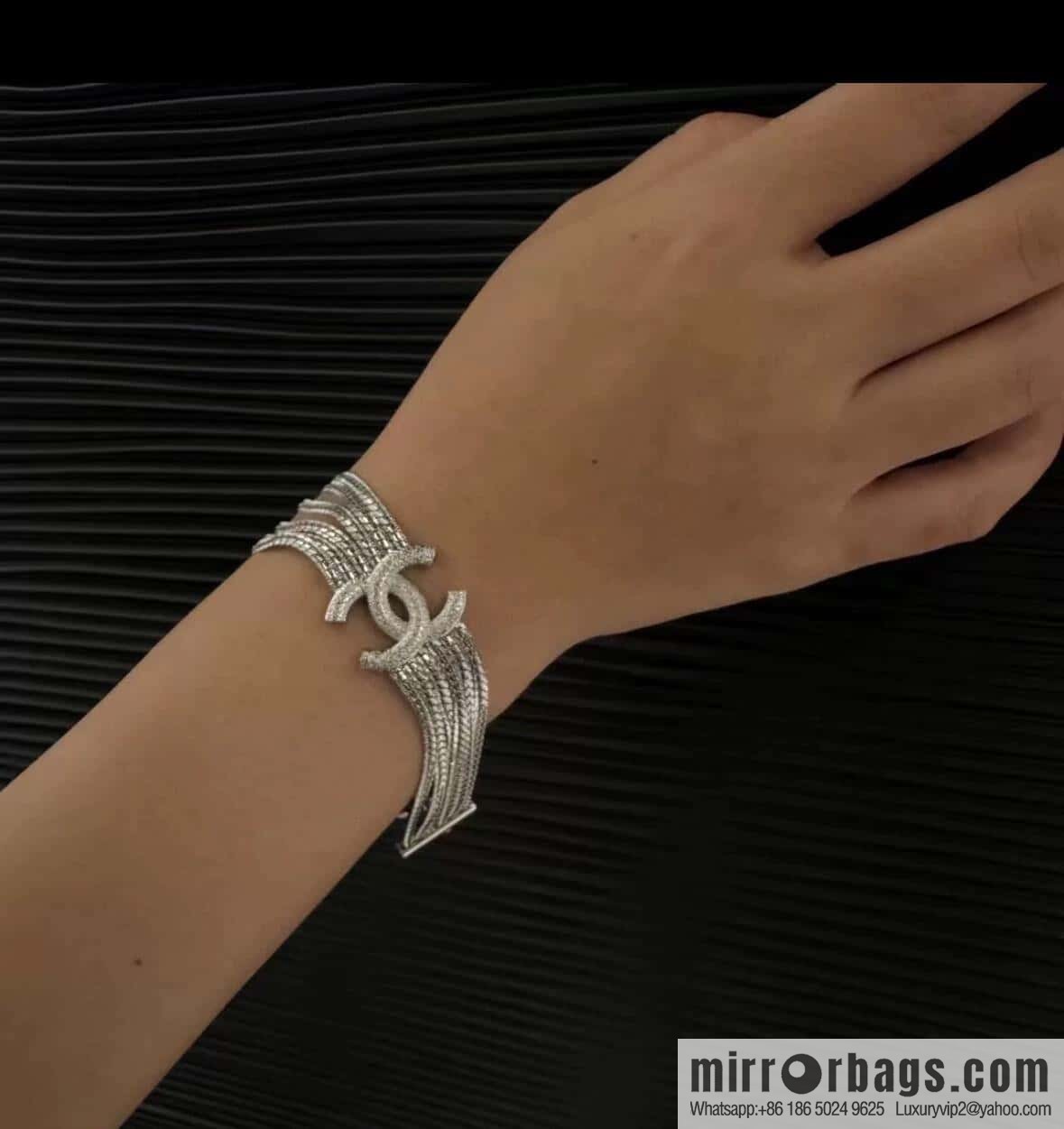 ❗️New ❗️☀️ New ☑️ Chanel Double C Tassel Lava Bracelet ☀️