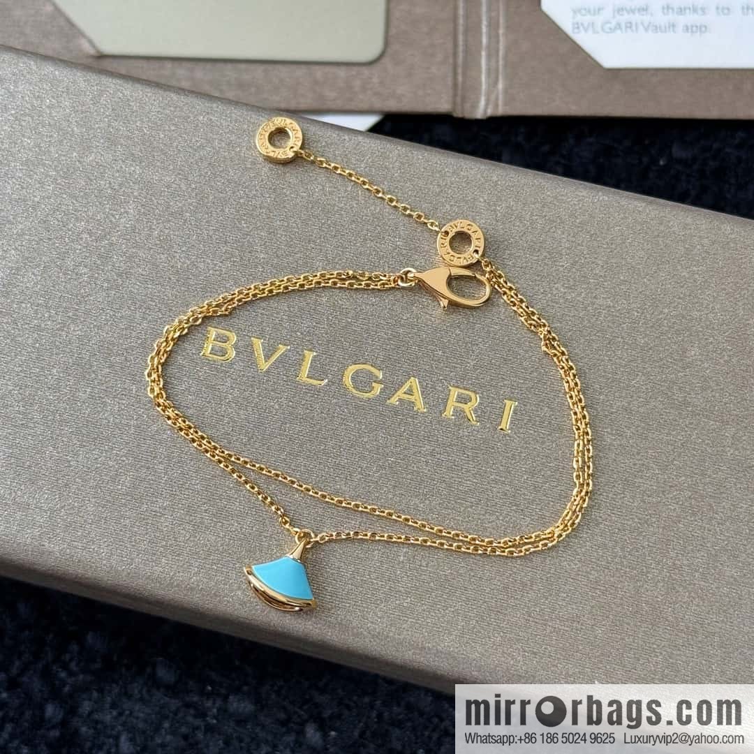 ❗️New ❗️ ☀️☀ BVLGARI DIVAS'DREAM Turquoise Fan Bracelet ☀️