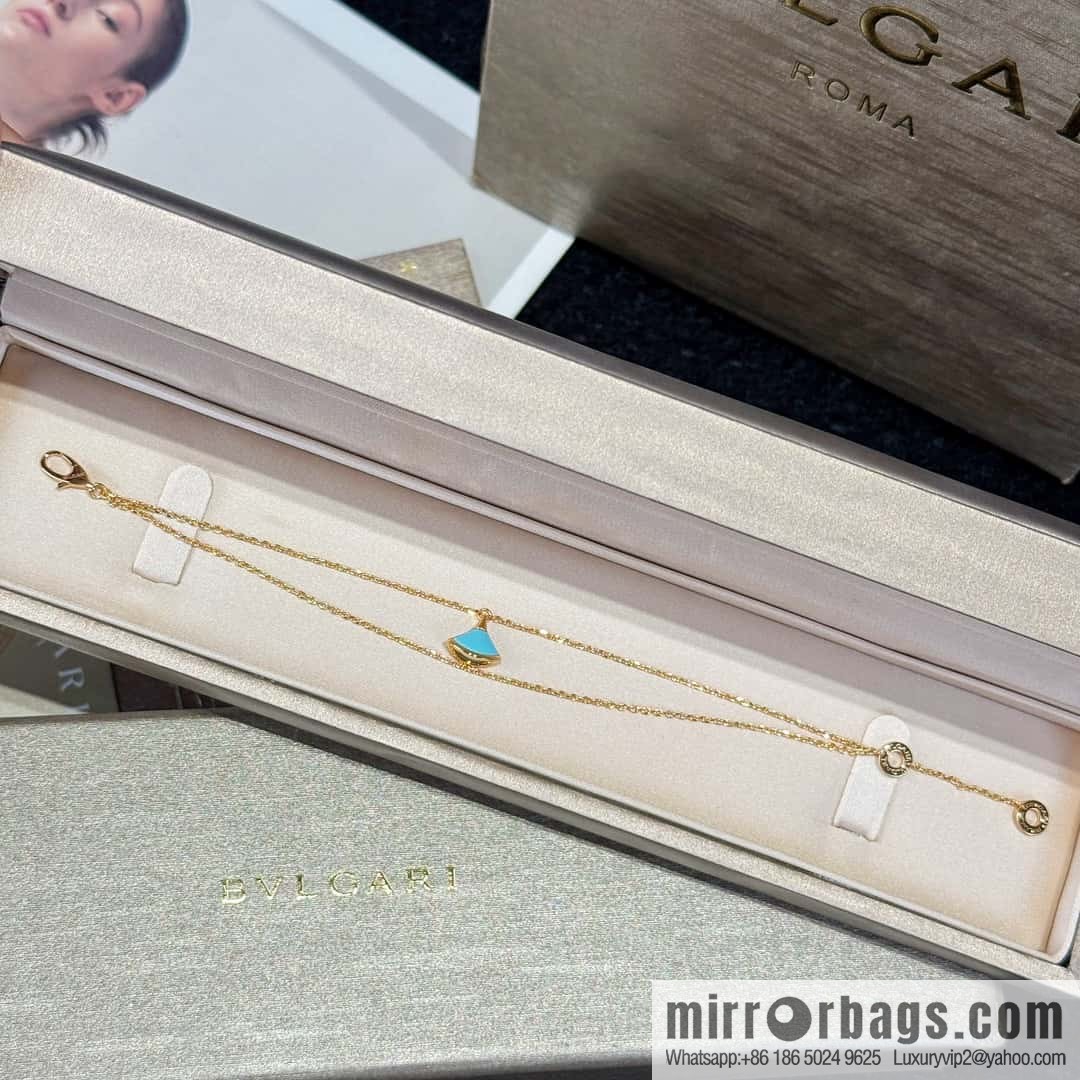 ❗️New ❗️ ☀️☀ BVLGARI DIVAS'DREAM Turquoise Fan Bracelet ☀️