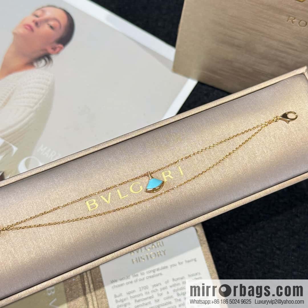 ❗️New ❗️ ☀️☀ BVLGARI DIVAS'DREAM Turquoise Fan Bracelet ☀️