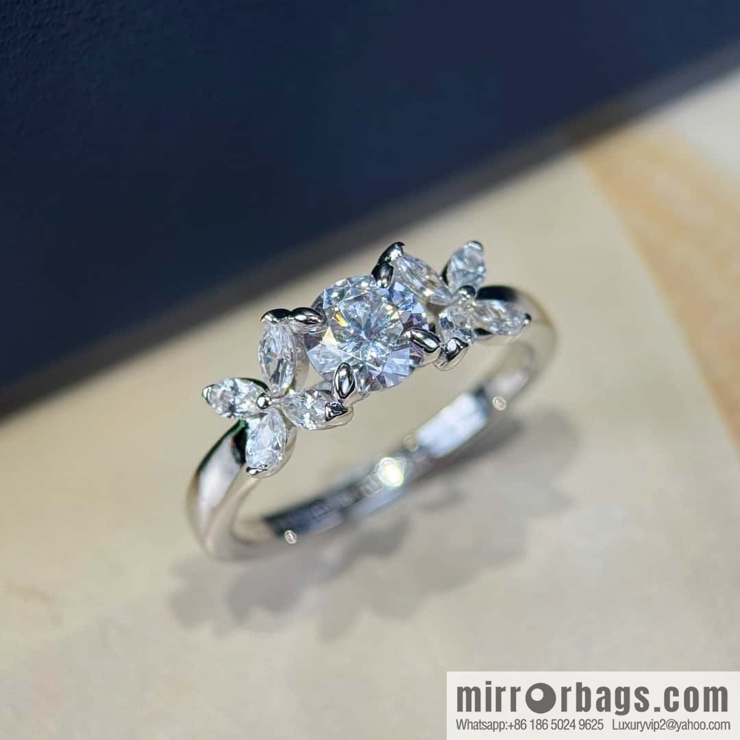 ❗️New ❗️ GRAFF Double Butterfly Single Diamond Ring