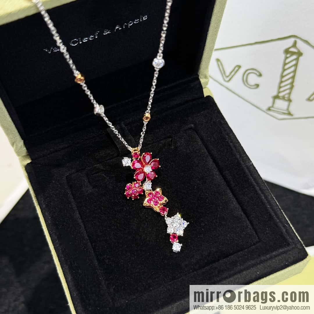❗️New ☀️ Van Cleef & Arpels A Midsummer Night's Dream Folie des Pres Necklace ☀