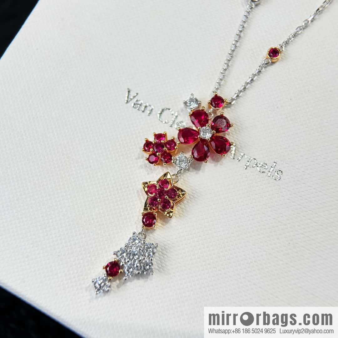 ❗️New ☀️ Van Cleef & Arpels A Midsummer Night's Dream Folie des Pres Necklace ☀
