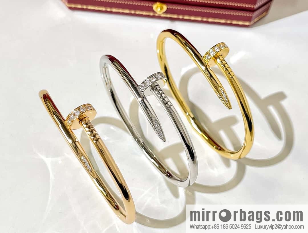 ❤️Popular (new version) ☀️ head and tail with drill ☀️ Cartier LOVE series, head and tail with drill nail bracelet  ☀️