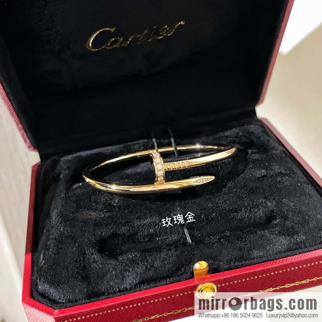 ❤️Popular (new version) ☀️ head and tail with drill ☀️ Cartier LOVE series, head and tail with drill nail bracelet  ☀️