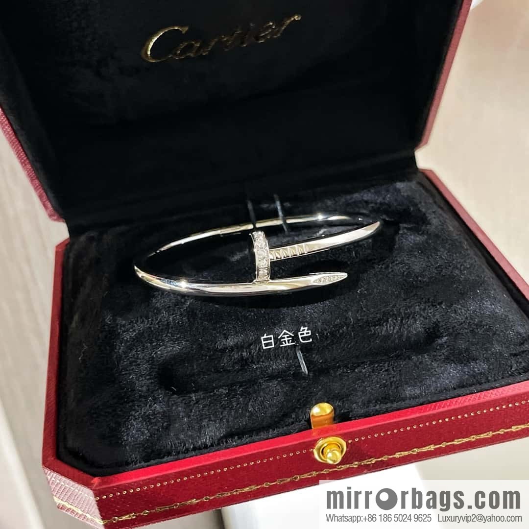 ❤️Popular (new version) ☀️ head and tail with drill ☀️ Cartier LOVE series, head and tail with drill nail bracelet  ☀️
