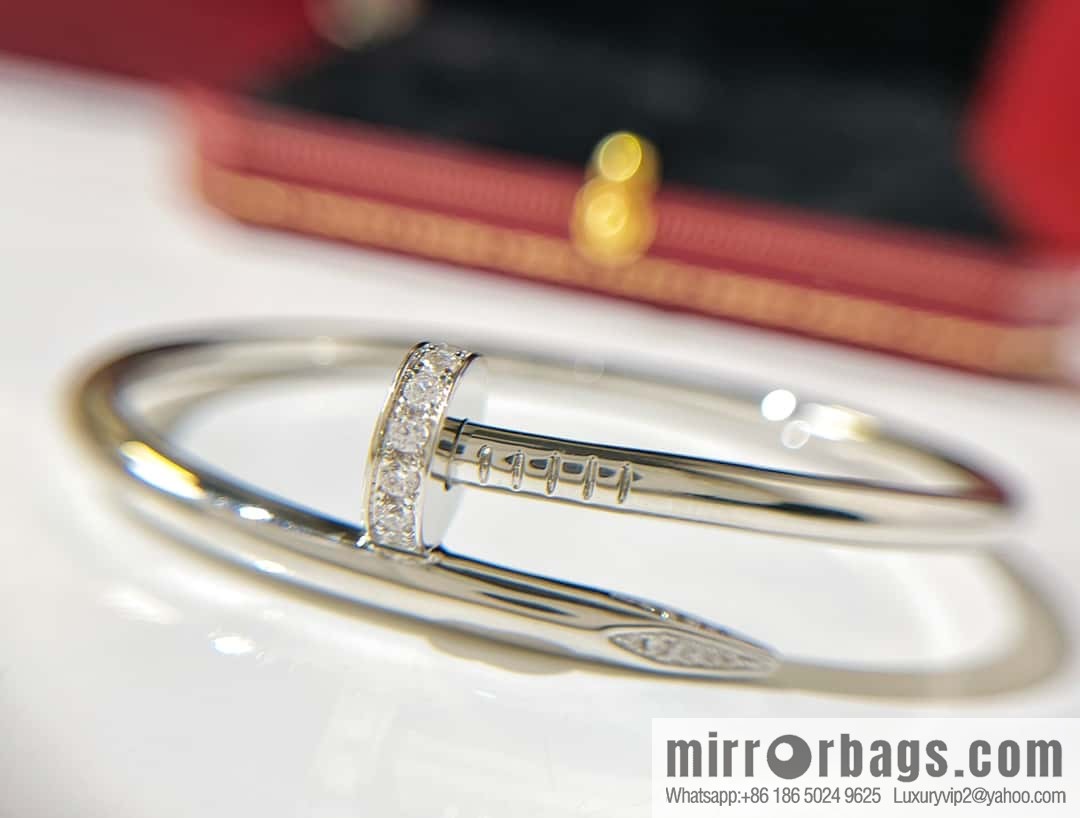 ❤️Popular (new version) ☀️ head and tail with drill ☀️ Cartier LOVE series, head and tail with drill nail bracelet  ☀️