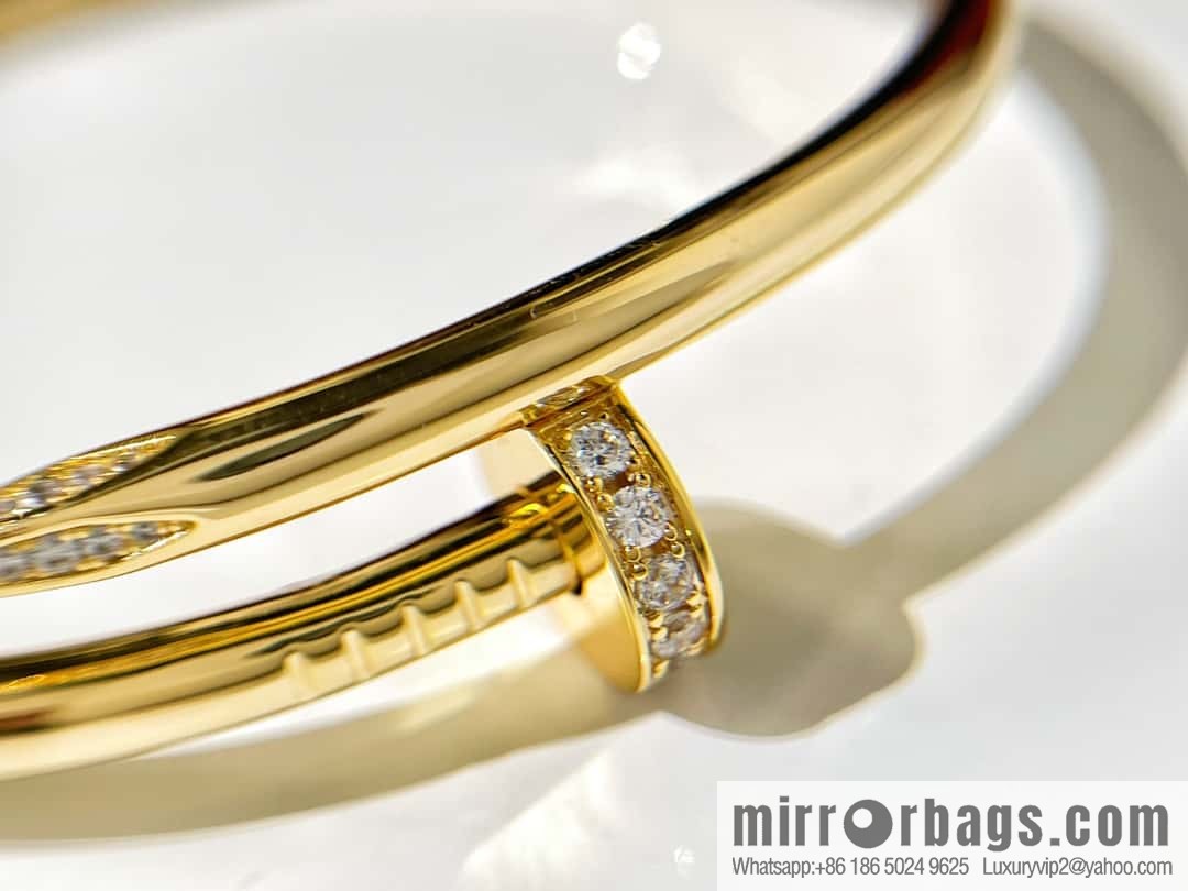 ❤️Popular (new version) ☀️ head and tail with drill ☀️ Cartier LOVE series, head and tail with drill nail bracelet  ☀️