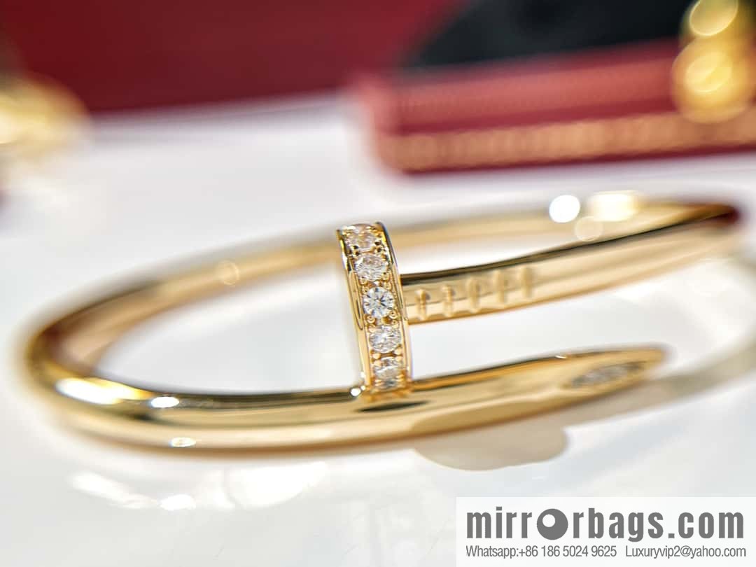 ❤️Popular (new version) ☀️ head and tail with drill ☀️ Cartier LOVE series, head and tail with drill nail bracelet  ☀️