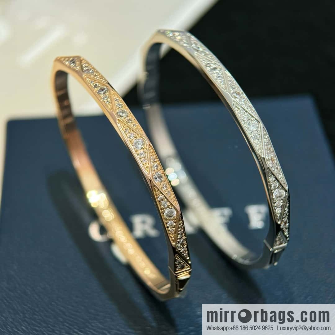 ❗️New ❗️ GRAFF Rhombus Half Diamond Bracelet Bracelet with Diamond