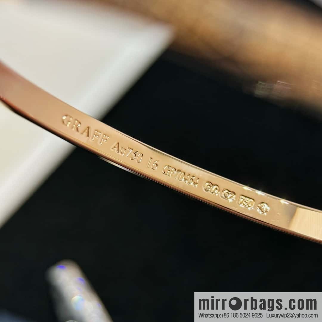 ❗️New ❗️ GRAFF Rhombus Half Diamond Bracelet Bracelet with Diamond