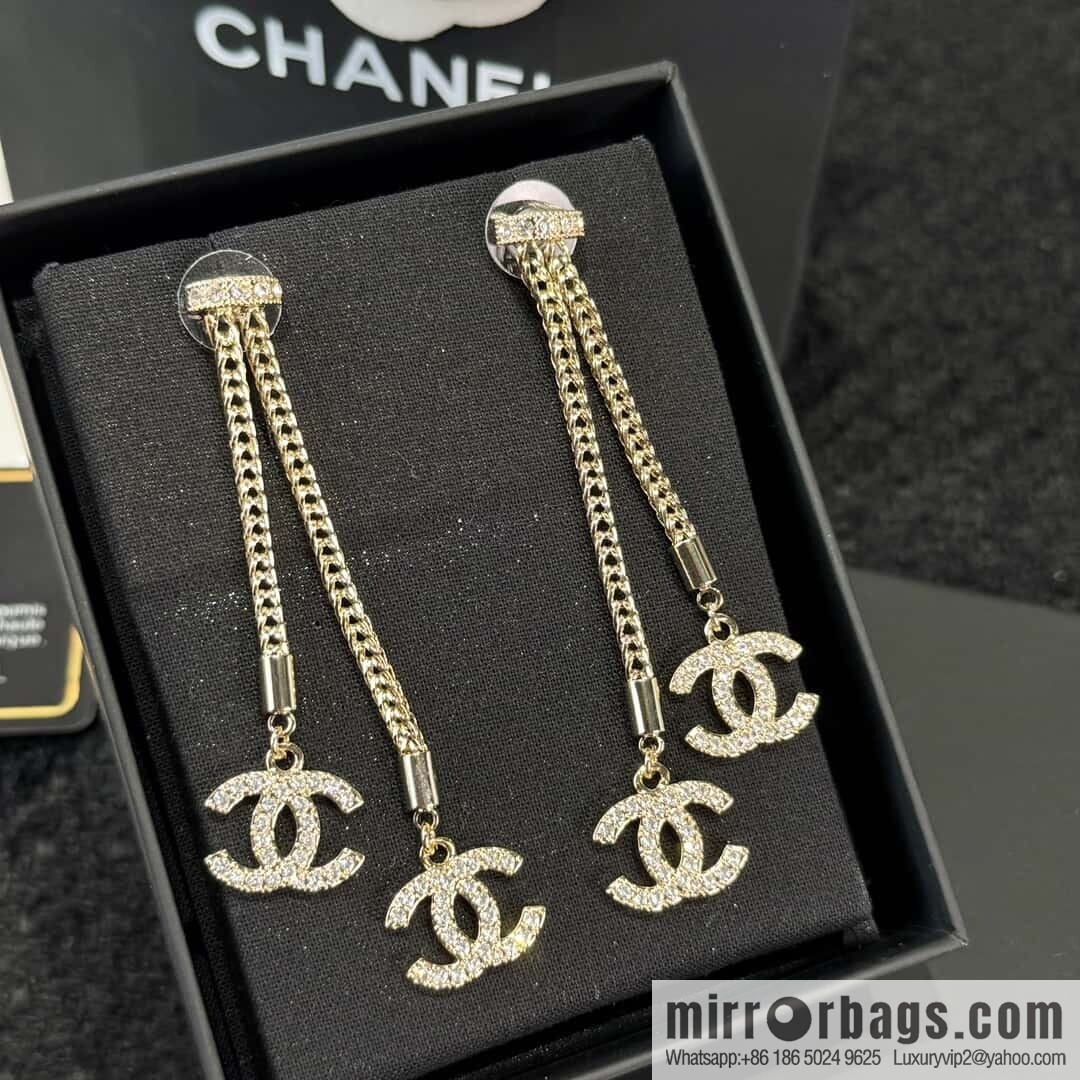 ❗️New ❗️☀️ new ☑️ chanel c2 double c tassel earrings ☀️