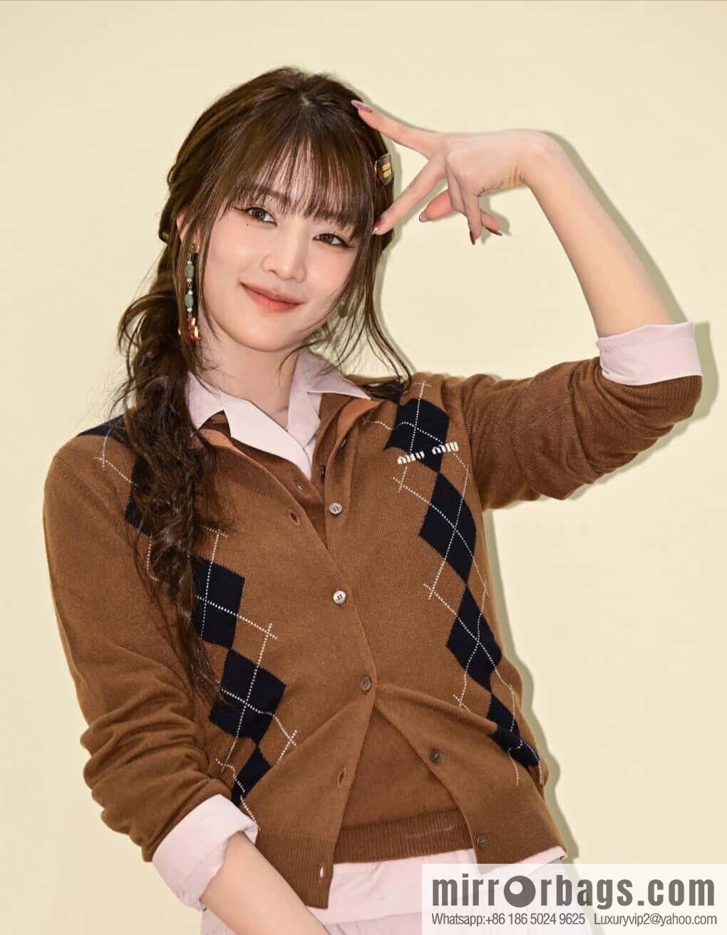 ❗️New ❗️ [Style] MIU MIU Squirrel Mushroom Stud Earrings