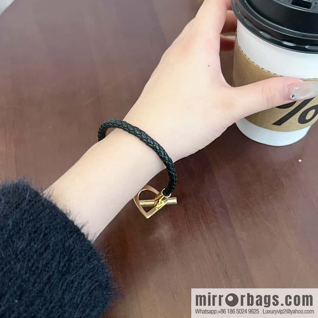 ❗️New ❗️ Rose Gold New ☑️ Hermès HERMES Etrier Horseshoe Bracelet