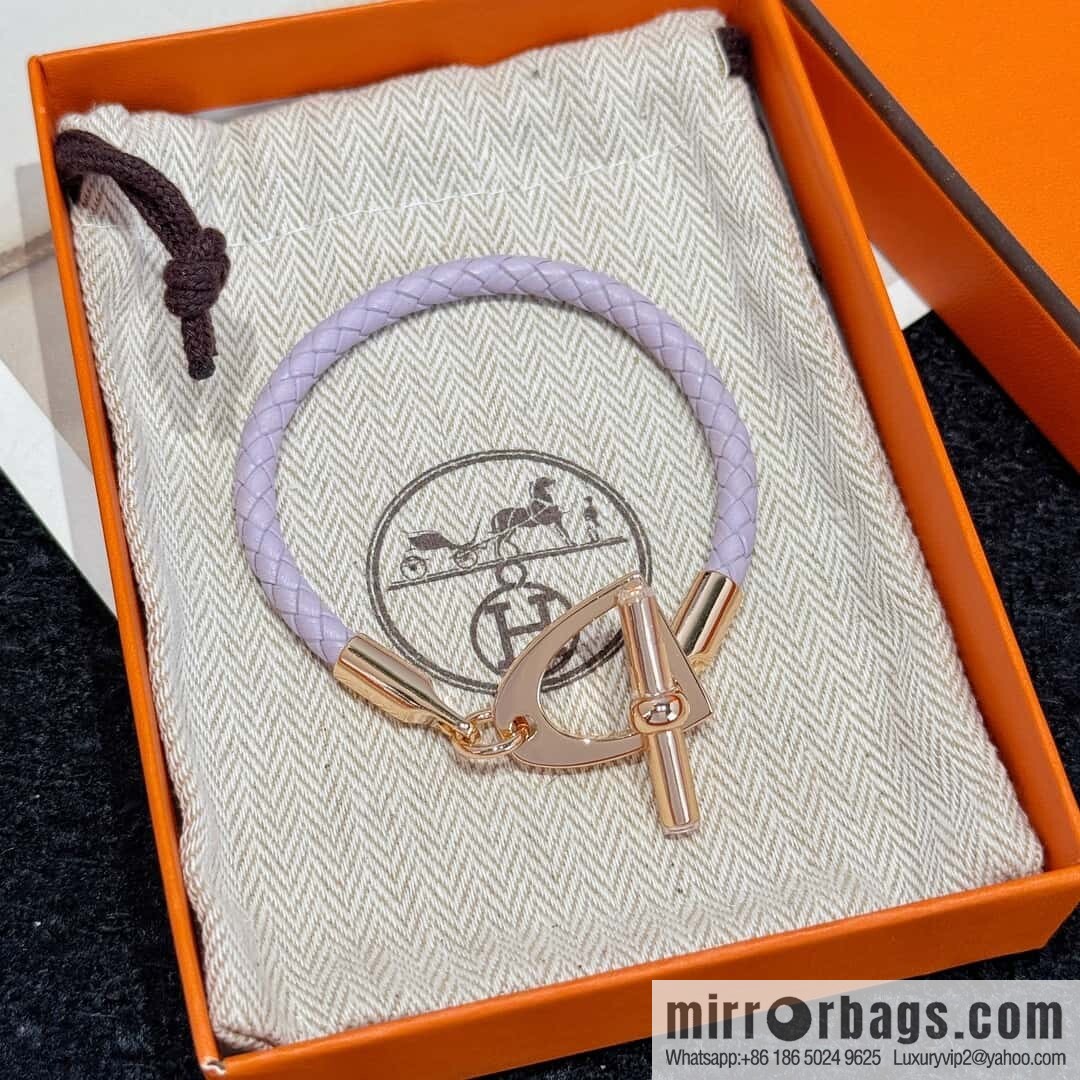 ❗️New ❗️ Rose Gold New ☑️ Hermès HERMES Etrier Horseshoe Bracelet