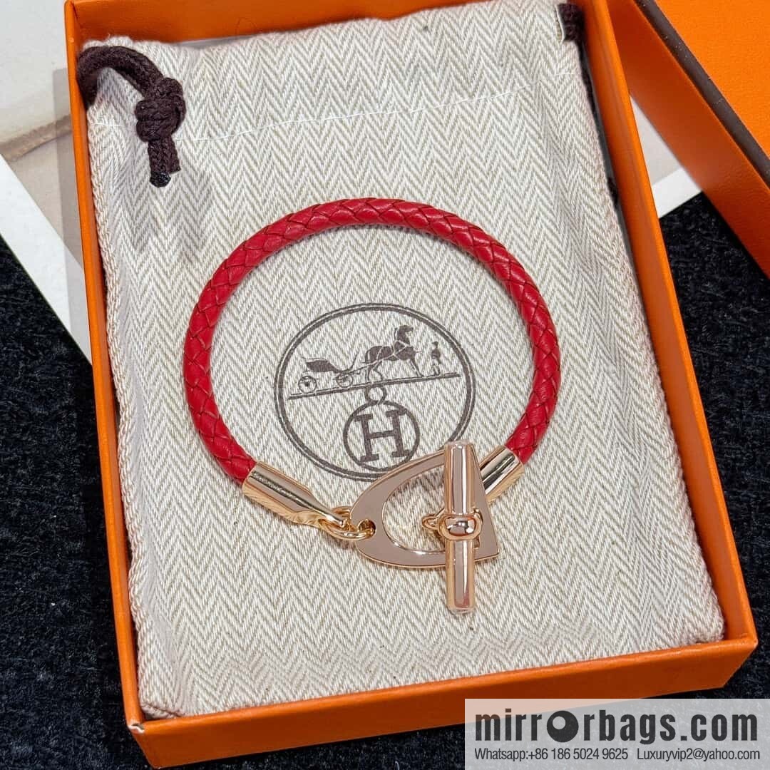 ❗️New ❗️ Rose Gold New ☑️ Hermès HERMES Etrier Horseshoe Bracelet