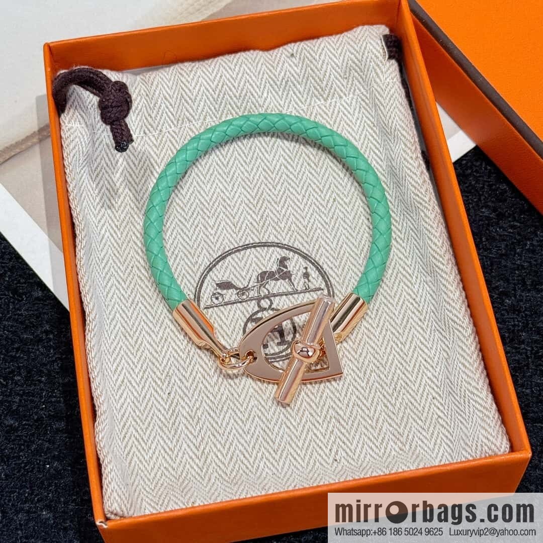 ❗️New ❗️ Rose Gold New ☑️ Hermès HERMES Etrier Horseshoe Bracelet