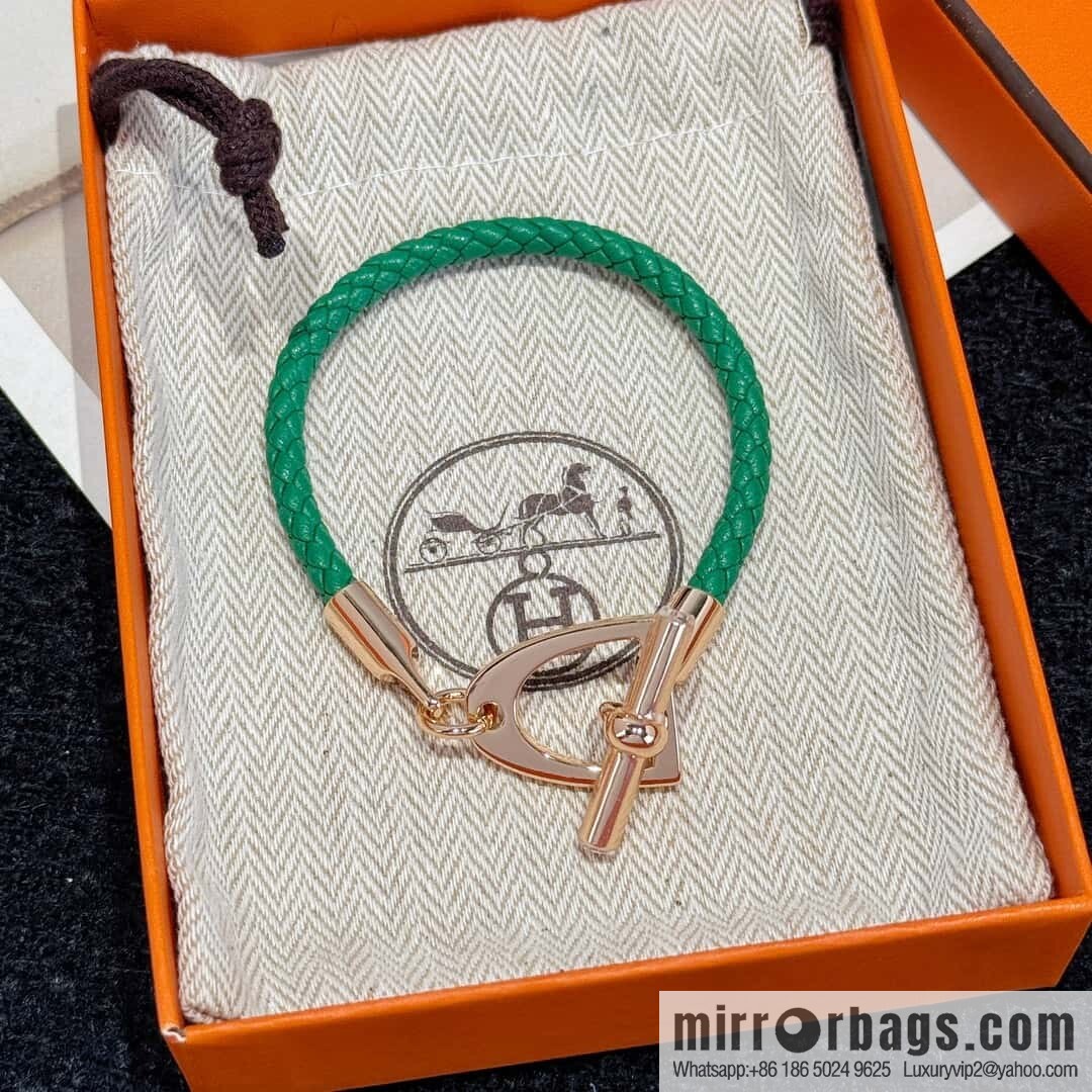 ❗️New ❗️ Rose Gold New ☑️ Hermès HERMES Etrier Horseshoe Bracelet