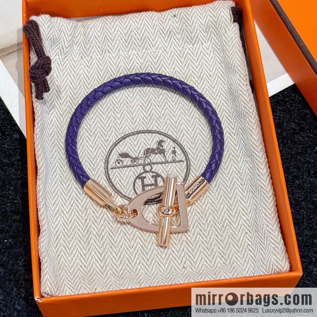 ❗️New ❗️ Rose Gold New ☑️ Hermès HERMES Etrier Horseshoe Bracelet