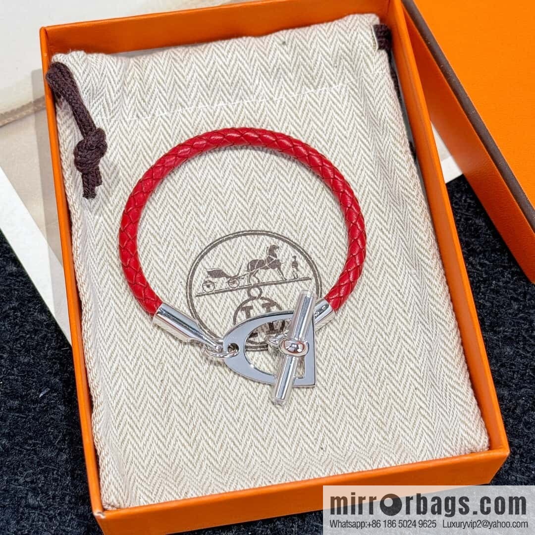 ❗️New ❗️ Silver, New ☑️ Hermès HERMES Etrier Horseshoe Bracelet