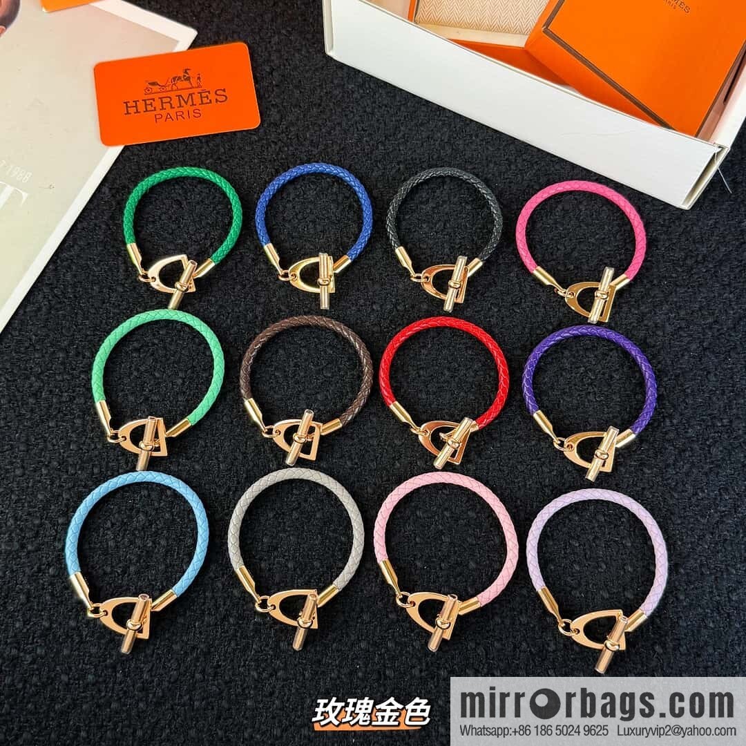 ❗️New ❗️ Rose Gold New ☑️ Hermès HERMES Etrier Horseshoe Bracelet