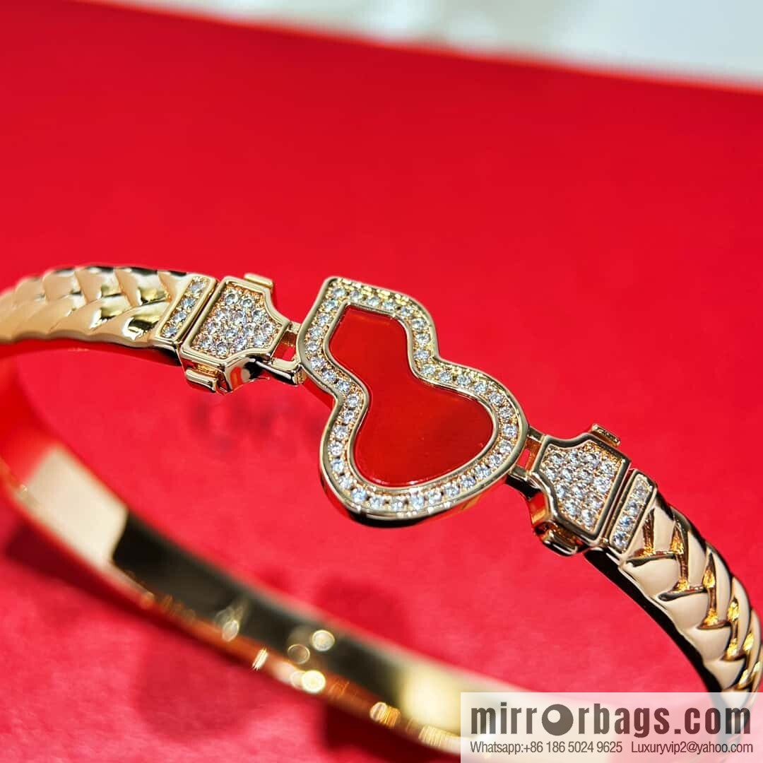 ❗️New ❗️ ☀️ Original ☀️ Qeelin Kirin Woven Red Chalcedony Gourd Bracelet Bracelet ☀️