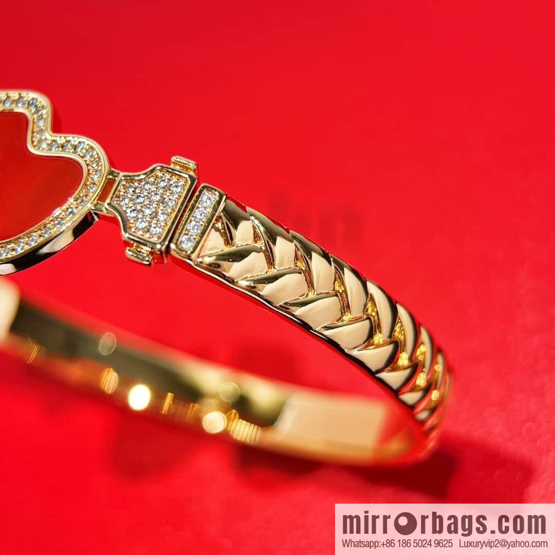 ❗️New ❗️ ☀️ Original ☀️ Qeelin Kirin Woven Red Chalcedony Gourd Bracelet Bracelet ☀️