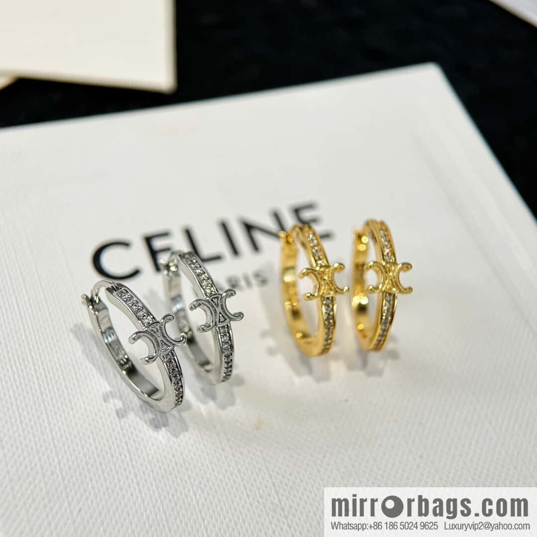 ❗️New ❗️ ☀️ original order ☀️ new ☑️ Celine Celine simple style Arc de Triomphe earrings ☀️