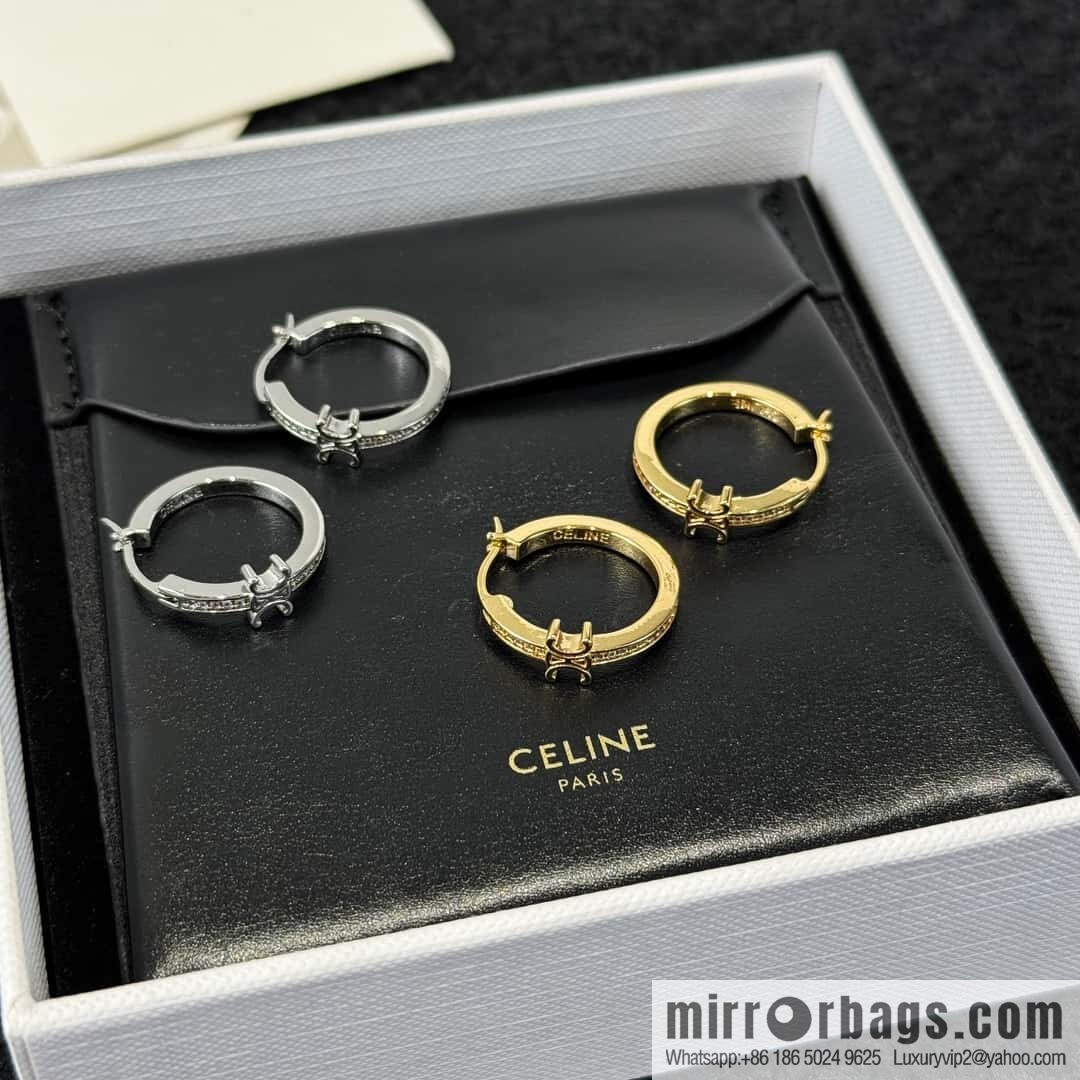 ❗️New ❗️ ☀️ original order ☀️ new ☑️ Celine Celine simple style Arc de Triomphe earrings ☀️