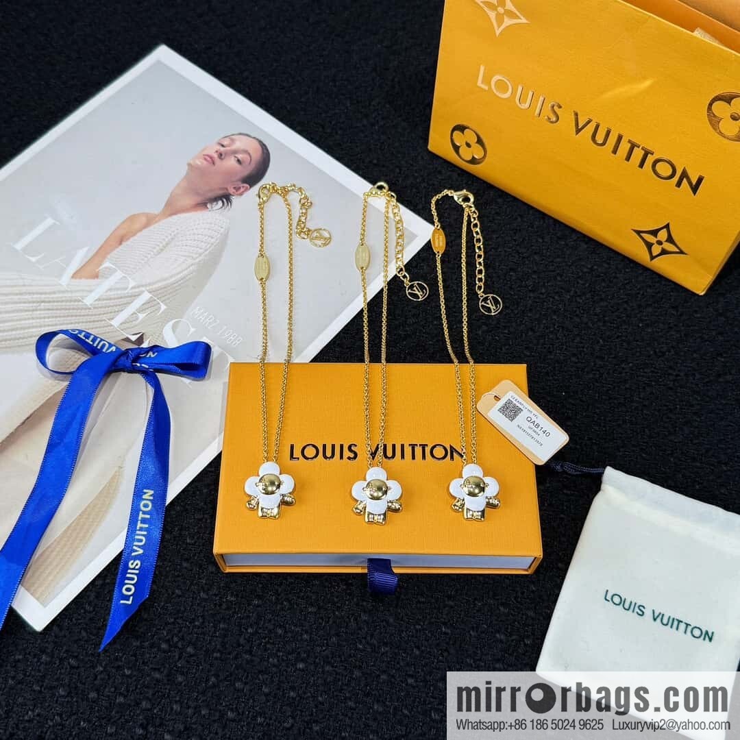 ❗️New ❗️ M02120 ☀ Original ☀ Louis Vuitton vivienne Vivian Sunflower Doll Necklace ☀