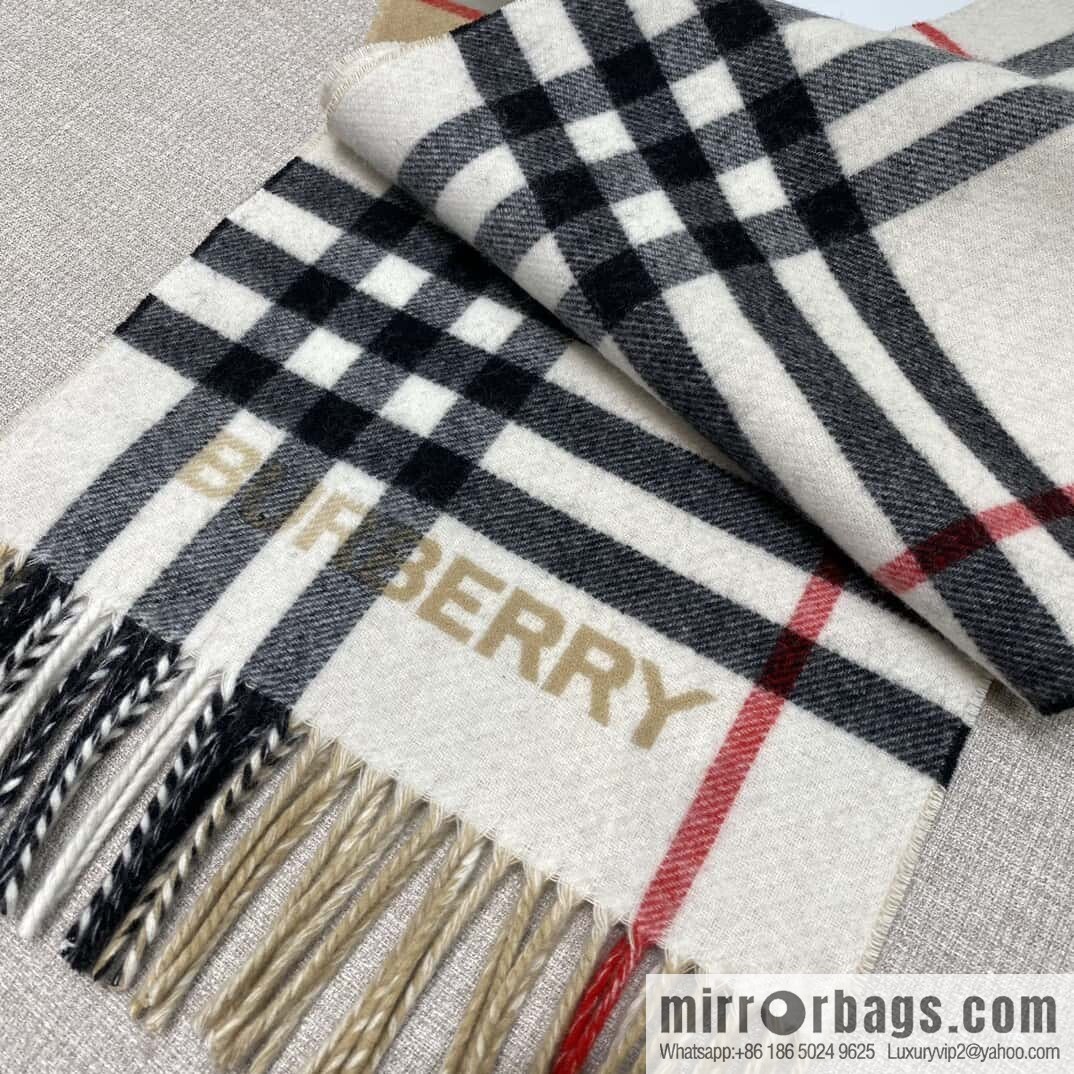 ๐๐๐๐๐๐๐แฆโข two-color contrast grid cashmere scarf 24 new colors