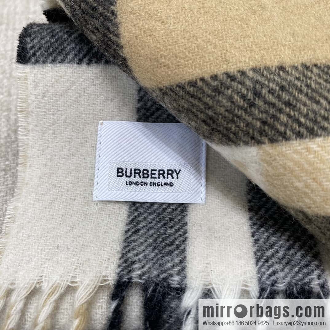 ๐๐๐๐๐๐๐แฆโข two-color contrast grid cashmere scarf 24 new colors