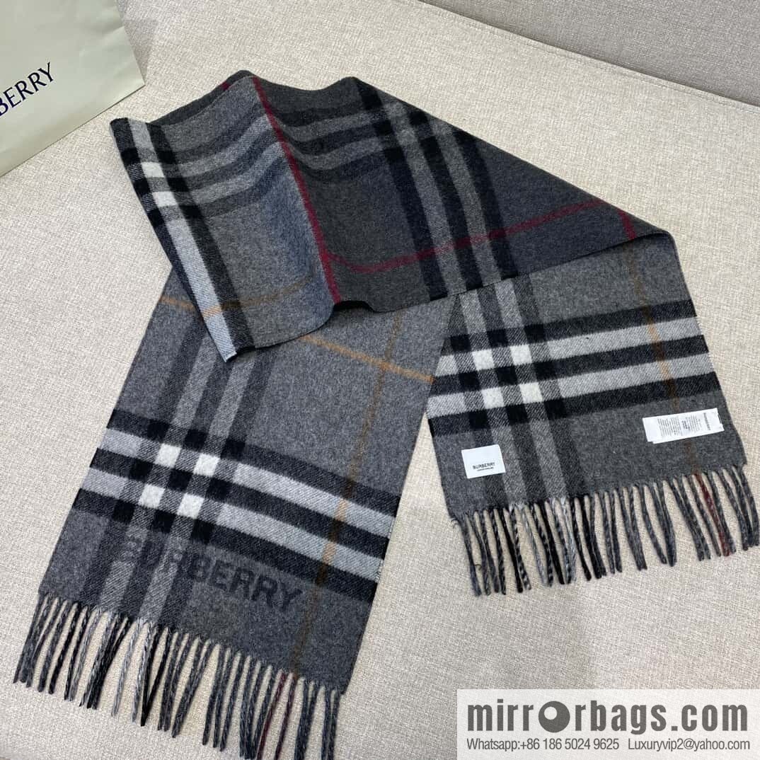 ๐๐๐๐๐๐๐แฆโข two-color contrast grid cashmere scarf 24 new colors