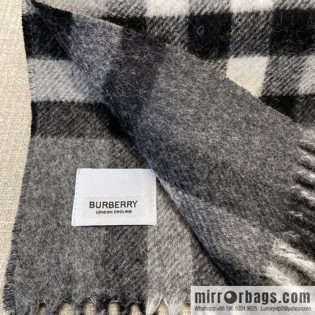 ๐๐๐๐๐๐๐แฆโข two-color contrast grid cashmere scarf 24 new colors