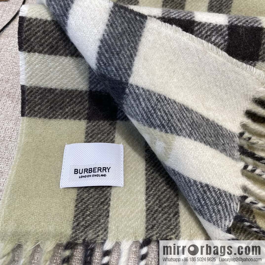 ๐๐๐๐๐๐๐แฆโข two-color contrast grid cashmere scarf 24 new colors