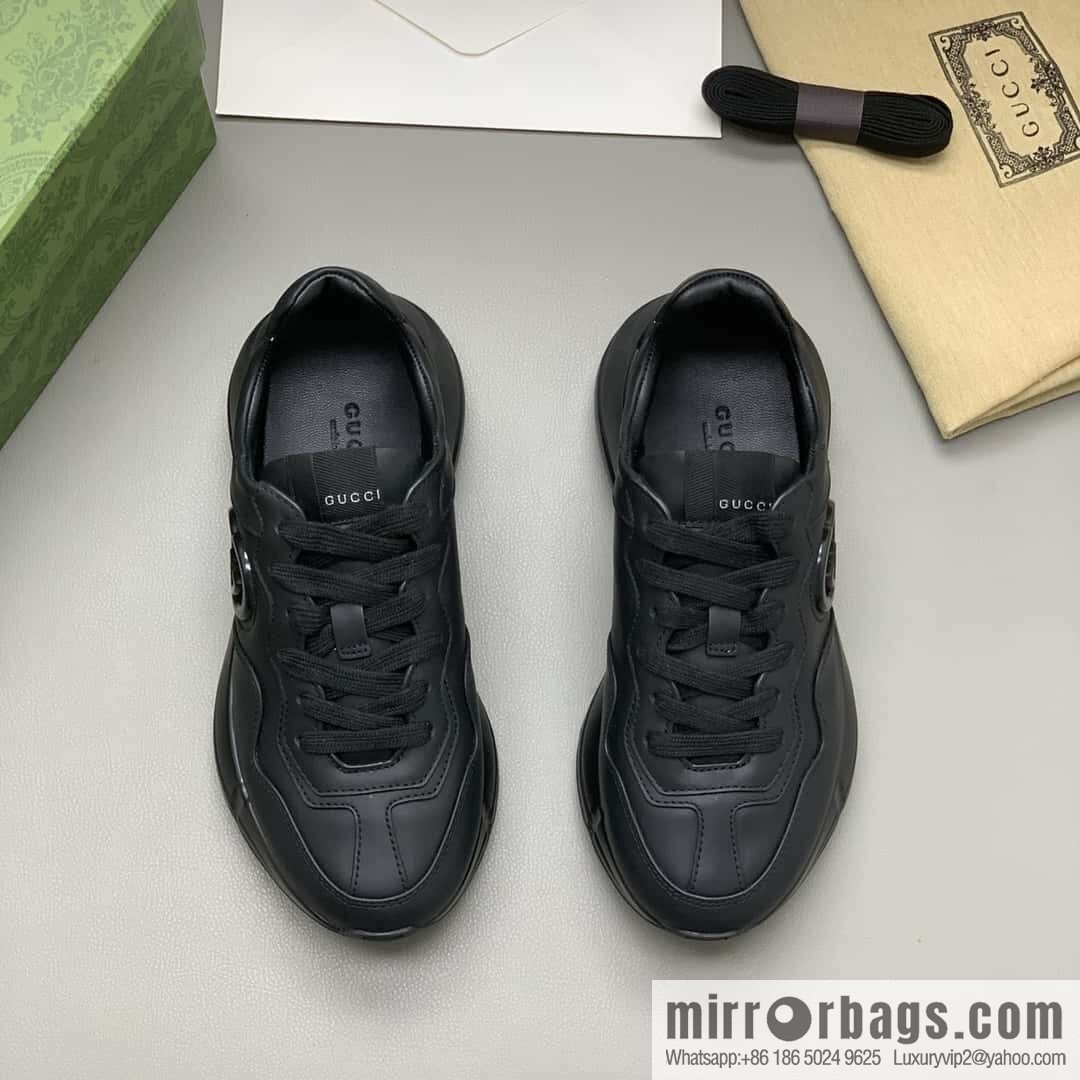 GUCCI 🔥 [G Home High Version] Men's and Women's Retro Sneakers