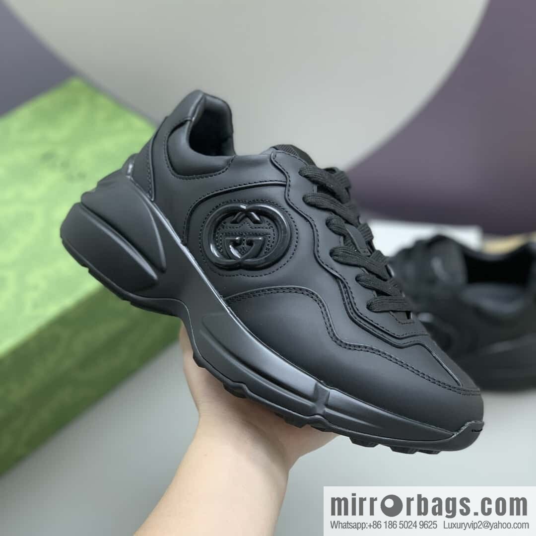 GUCCI 🔥 [G Home High Version] Men's and Women's Retro Sneakers