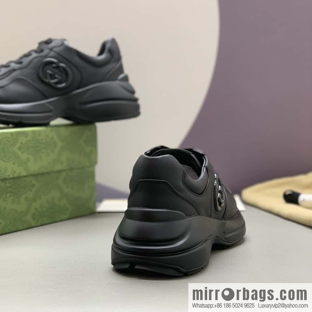 GUCCI 🔥 [G Home High Version] Men's and Women's Retro Sneakers