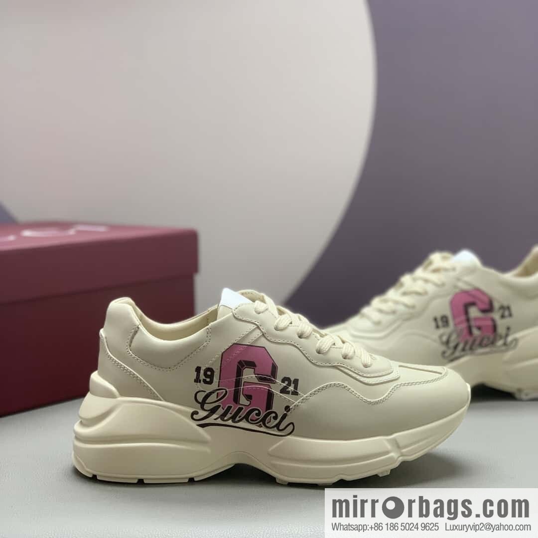 GUCCI 🔥 [G Home High Version] Men's and Women's Retro Sneakers