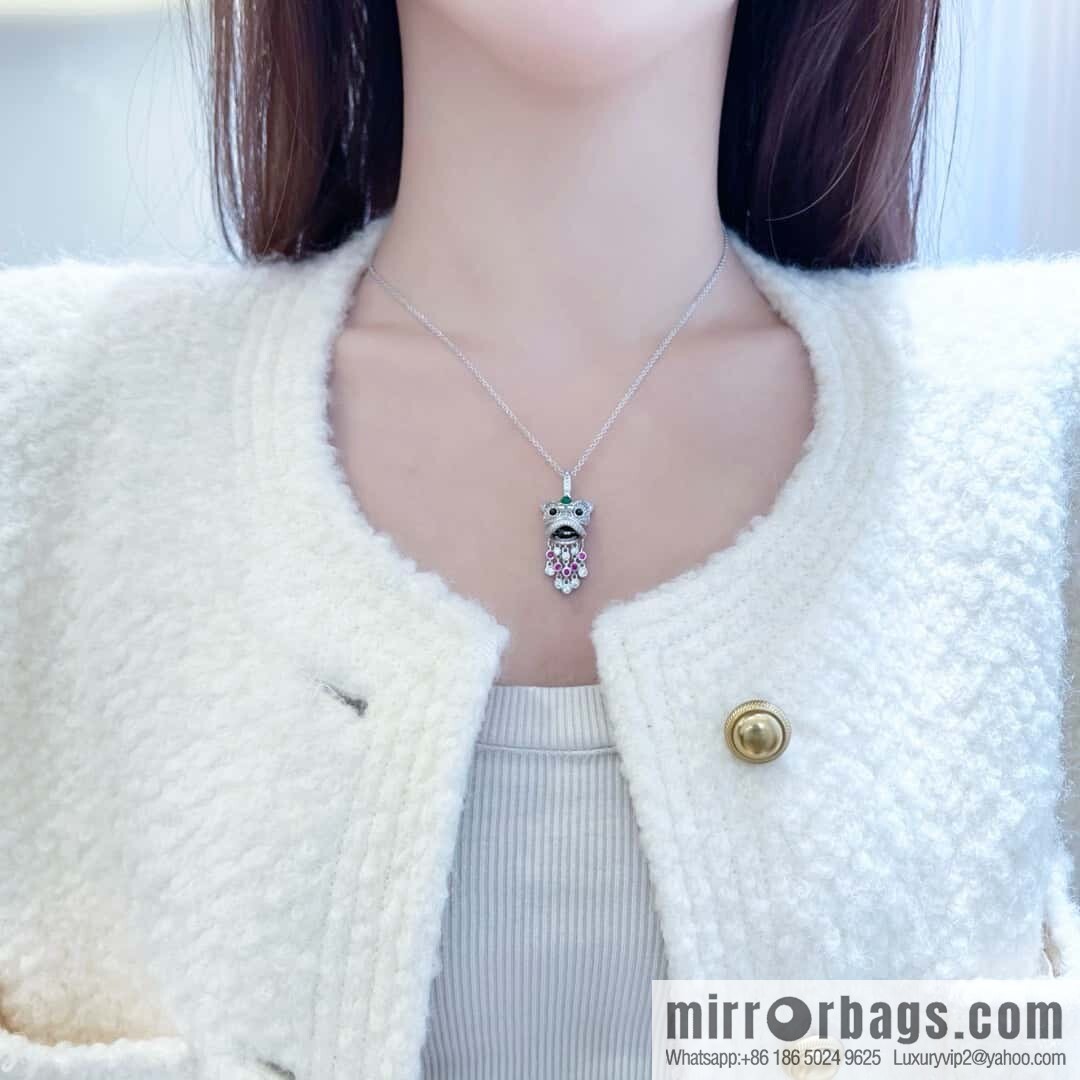 ❗️New ❗️ ☀️ Qeelin full diamond lion tassel necklace ☀️