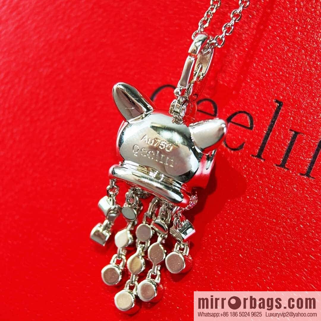 ❗️New ❗️ ☀️ Qeelin full diamond lion tassel necklace ☀️
