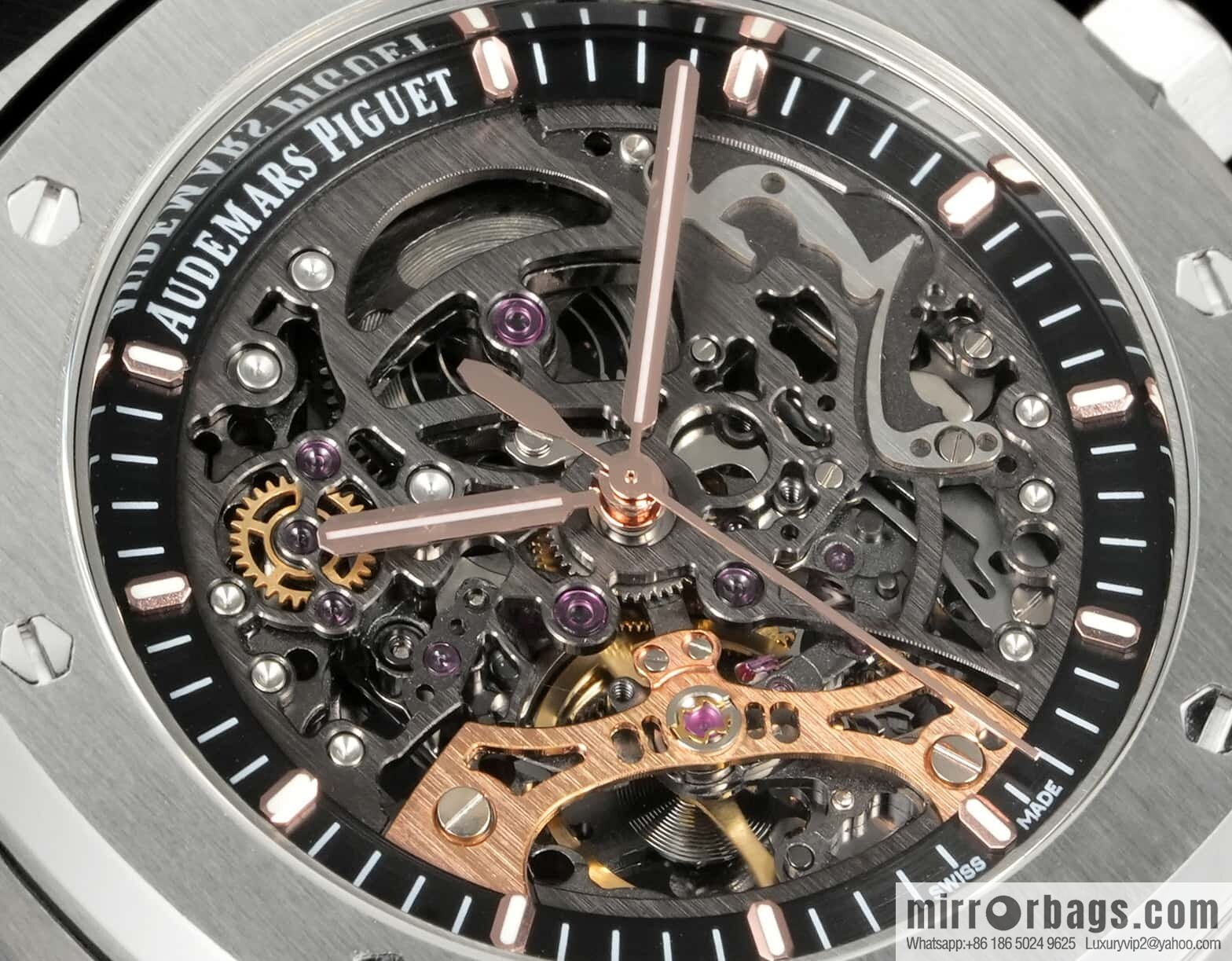 GR New Audemars Piguet Royal Oak Offshore 15407ST. OO.1220ST.01 Men's Mechanical Watch Calibre 3132 Integrated Movement