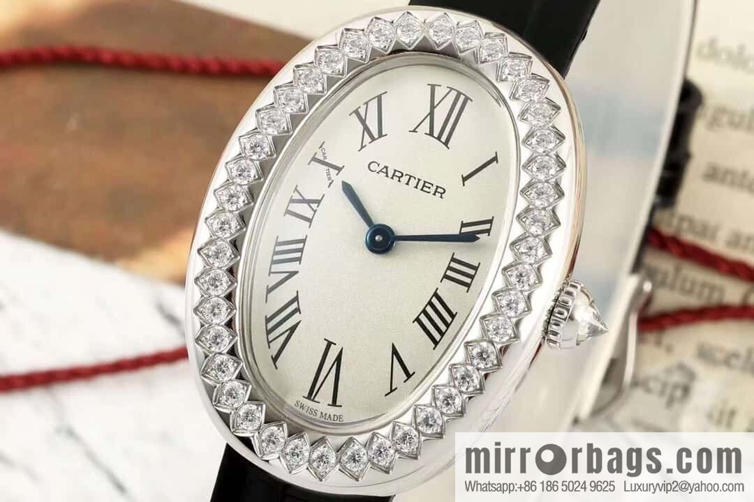 AF-Cartier Baignoire Bath Series Swiss Quartz Movement BAIGNOIRE DE CARTIER Watch