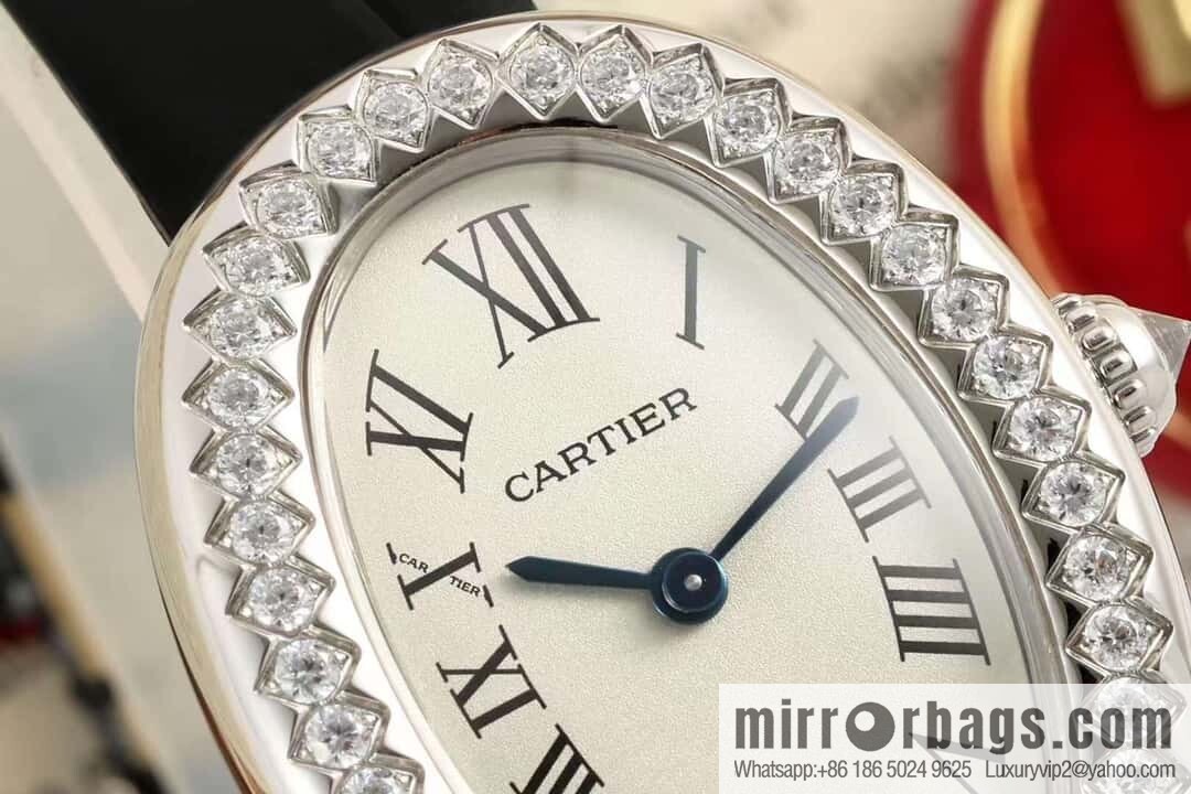AF-Cartier Baignoire Bath Series Swiss Quartz Movement BAIGNOIRE DE CARTIER Watch