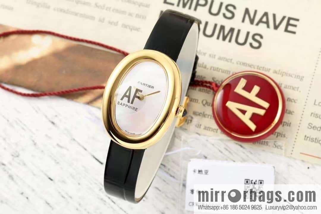 AF-Cartier Baignoire Bath Series Swiss Quartz Movement BAIGNOIRE DE CARTIER Watch