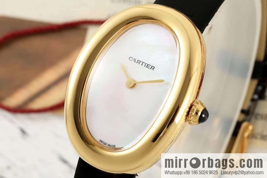 AF-Cartier Baignoire Bath Series Swiss Quartz Movement BAIGNOIRE DE CARTIER Watch