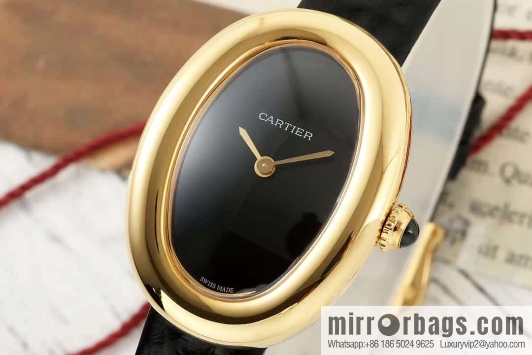 AF-Cartier Baignoire Bath Series Swiss Quartz Movement BAIGNOIRE DE CARTIER Watch