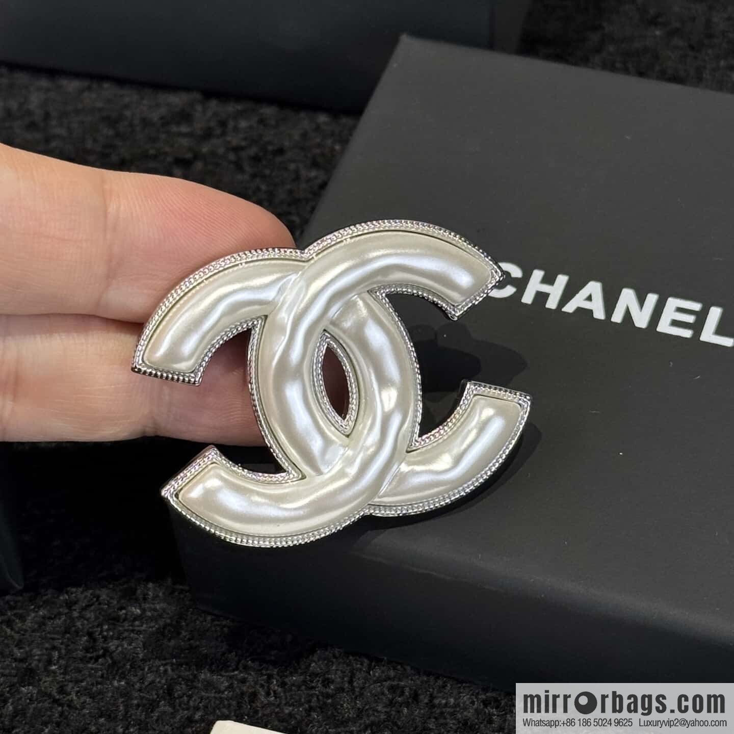 ❗️New ❗️☀️ New ☑️ Chanel Double C Brooch ☀️