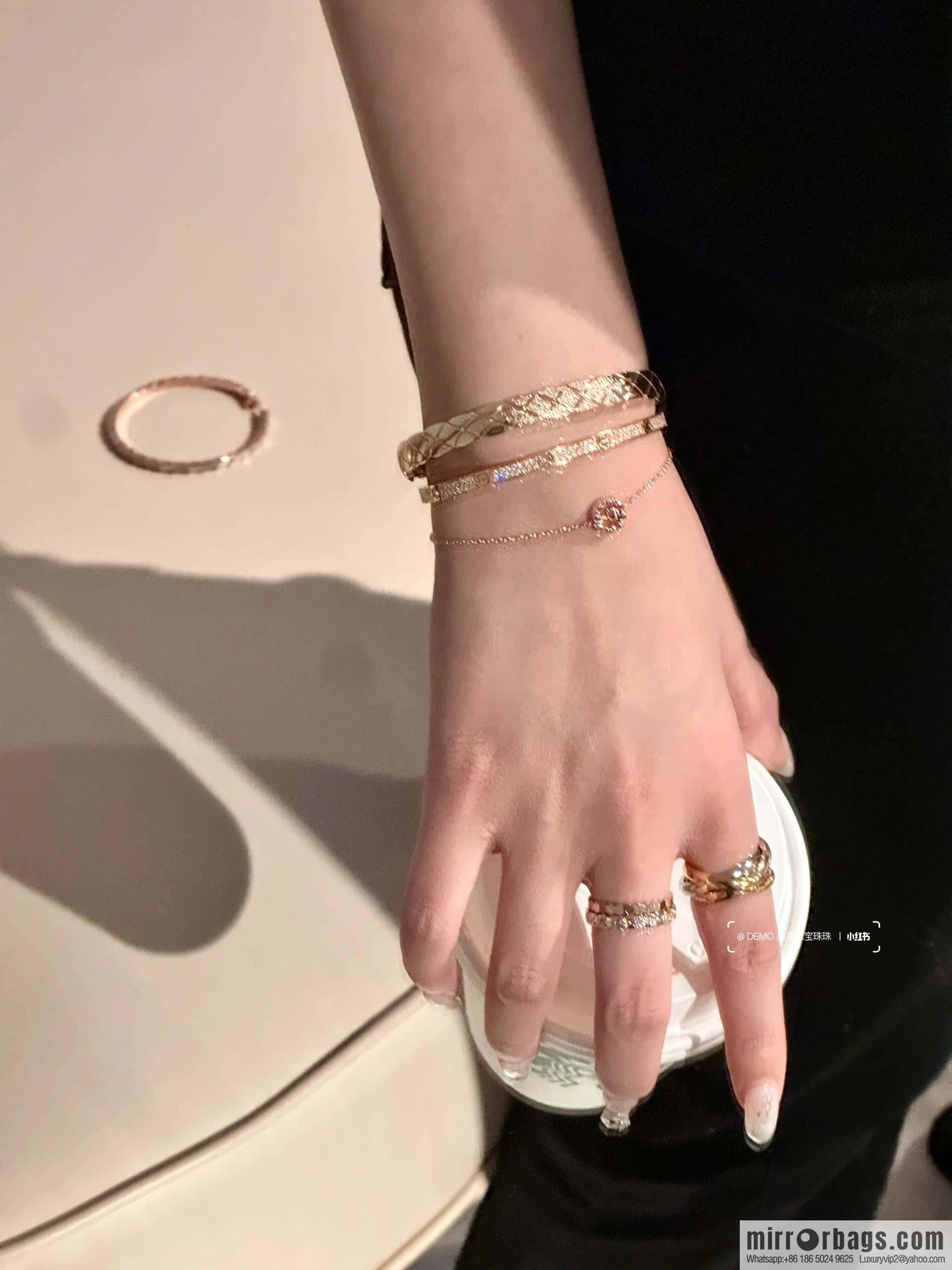 ❗️New ❗️ New ☑️ Chanel coco crush series red diamond diamond bracelet