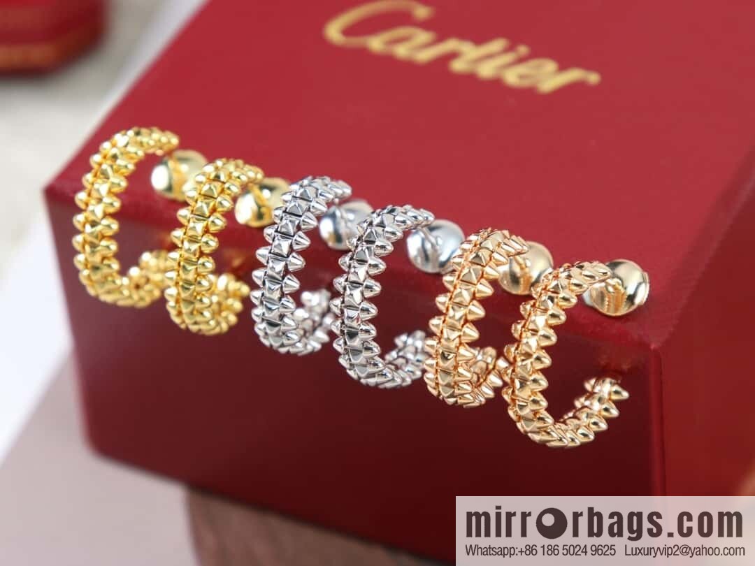 ❗️New ❗️ ☀️ Cartier clash de Cartier narrow bullet earrings